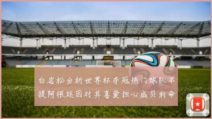 白岩松分析世界杯夺冠热门球队不提阿根廷因对其喜爱担心成贝利命运